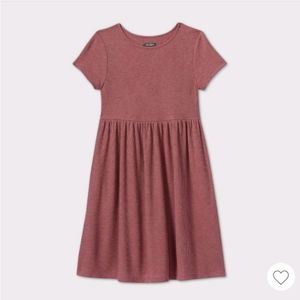 Wild Fable Short Sleeve Waffle Knit Babydoll Dress